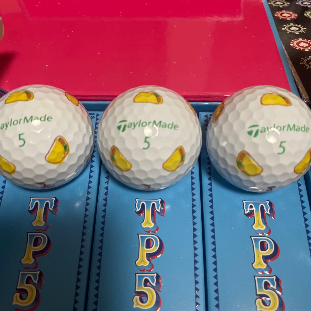 TaylorMade TP5 TP5x pix限定品ゴルフボール 全100球