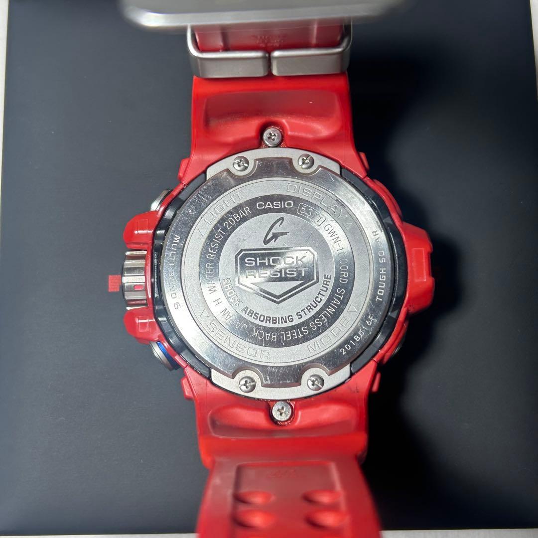 G-SHOCK GWN-1000RD-4AJF ガルフマスター　レッド