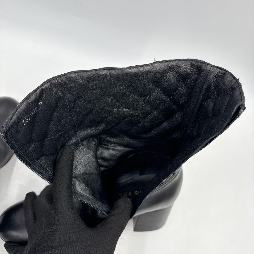 BRUNO PREMI ブルーノプレミ ミドルブーツ 本革 レザー サイドジップ