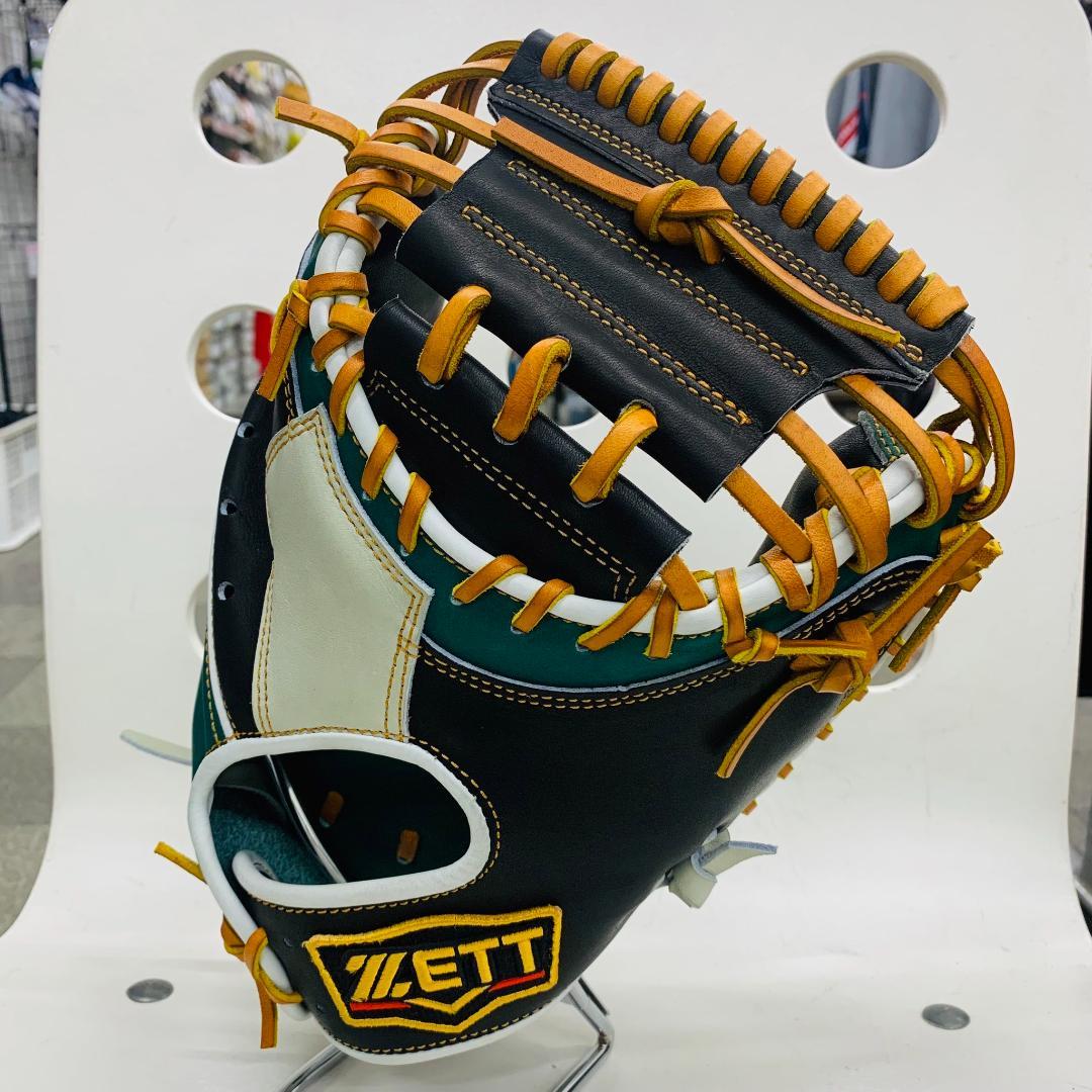 ゼット　プロステイタス　オリジナルオーダーミット　軟式用　捕手用　森型　272型