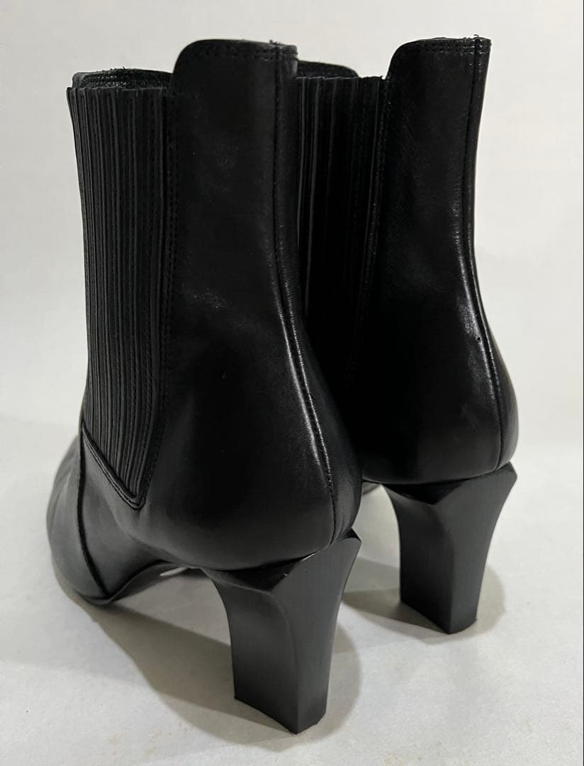 RABOKIGOSHI works 本革サイドゴアブーツ 7.5cmヒール