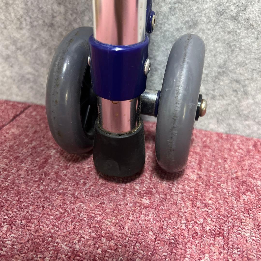 ［409］歩行器　歩行車　歩行補助　スライドフィット　持ち手伸縮　自在キャスター