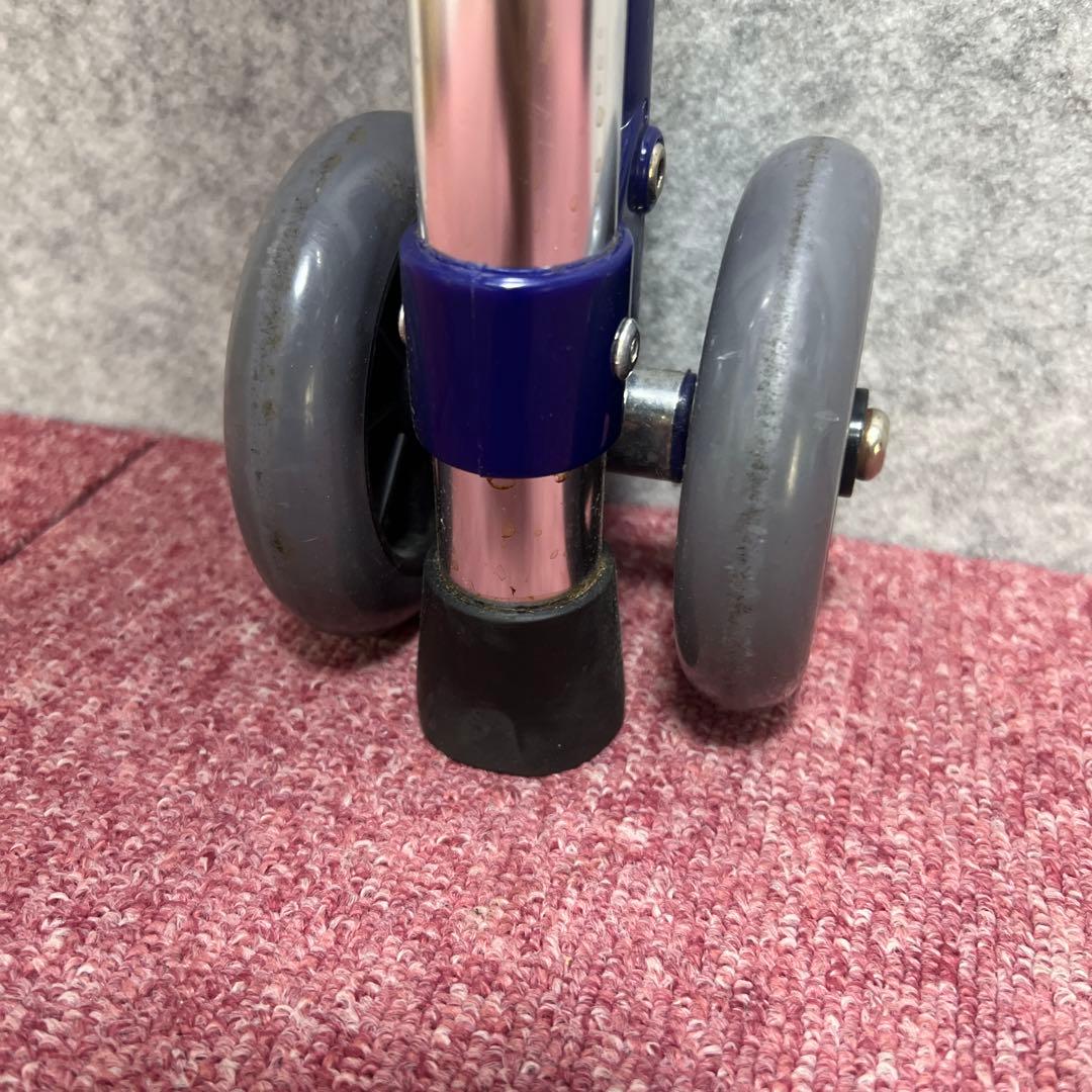 ［409］歩行器　歩行車　歩行補助　スライドフィット　持ち手伸縮　自在キャスター