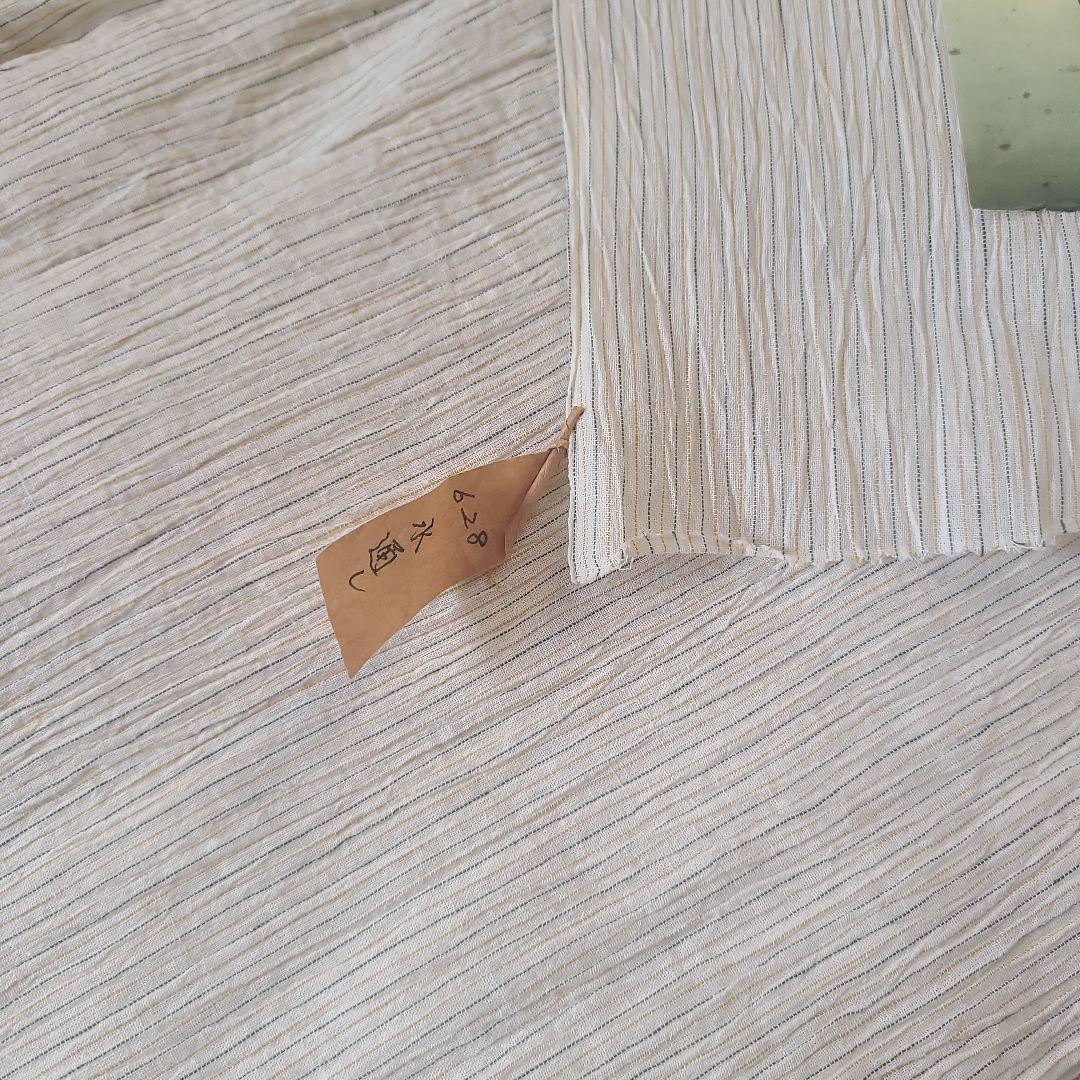 近江ちぢみ、細縞柄