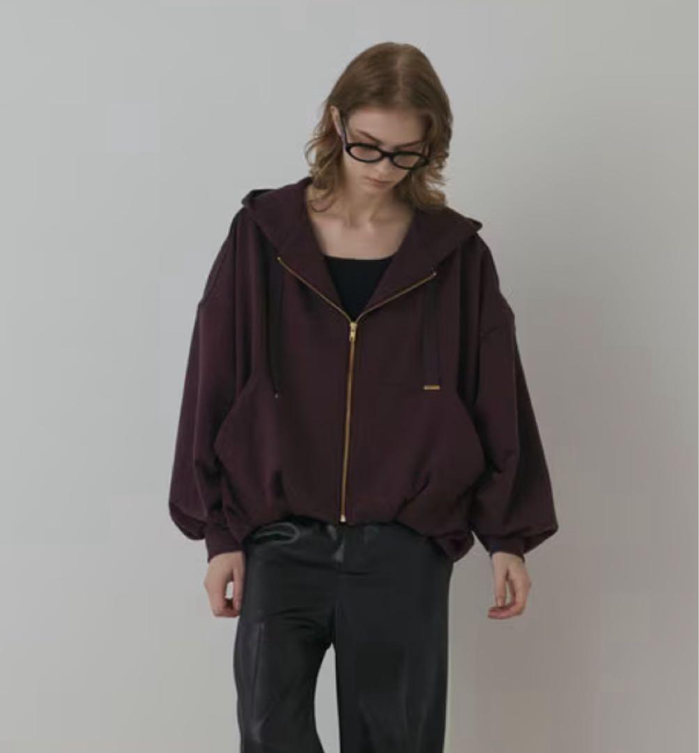 グレースコンチネンタル　バル－ン裏毛パ－カ－　2025AW 今季　36