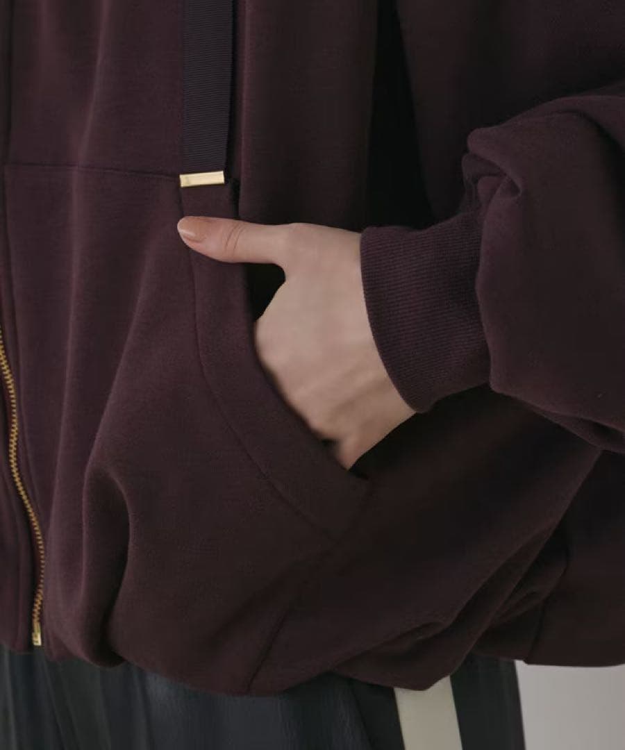 グレースコンチネンタル　バル－ン裏毛パ－カ－　2025AW 今季　36