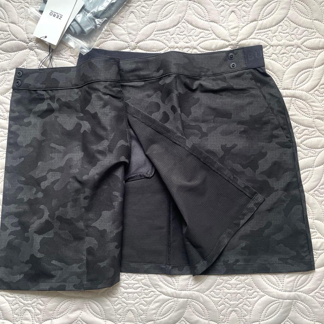 【まゆ 様】ZERO HALLIBURTON ラップスカート　ブラック　M