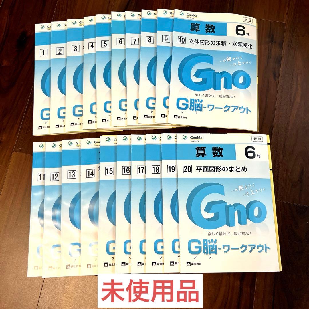 グノワークアウト　G脳ワークアウト 6年　算数