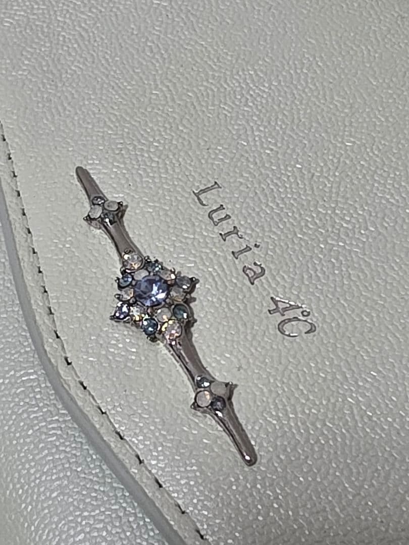 【未使用/値下げ中】4°C Luria　長財布　サックス