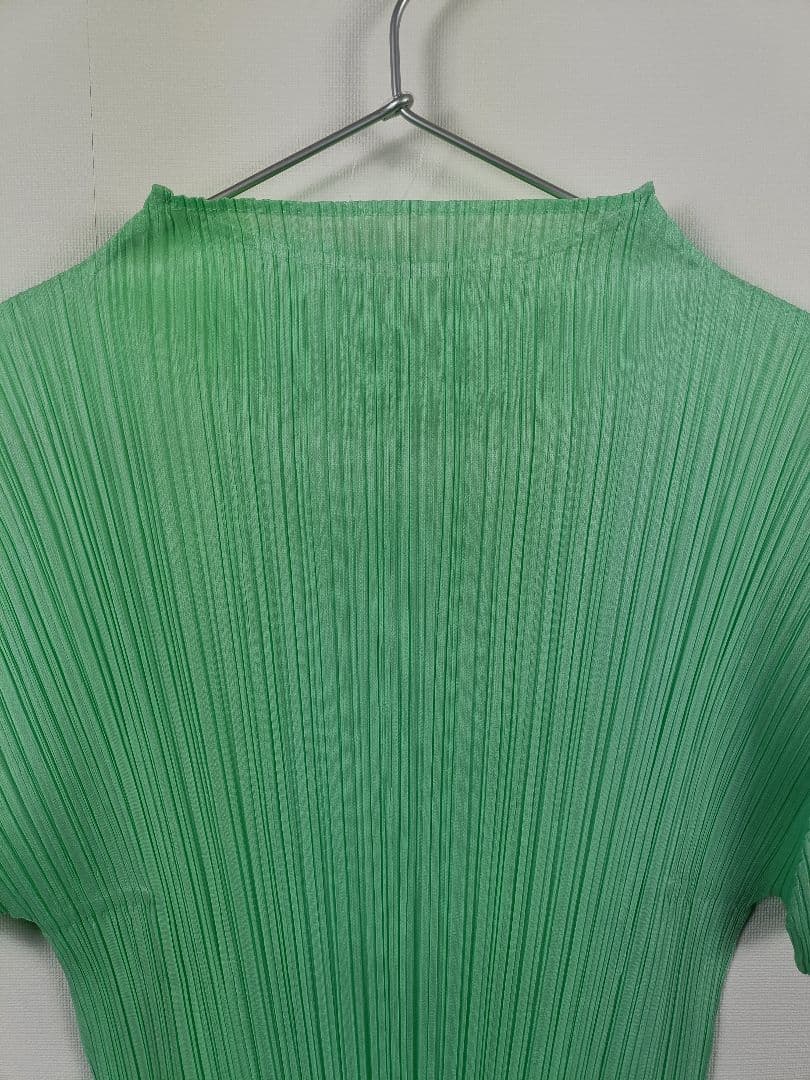 PLEATSPLEASE カットソー【サイズ3 L相当】【ミントグリーン】