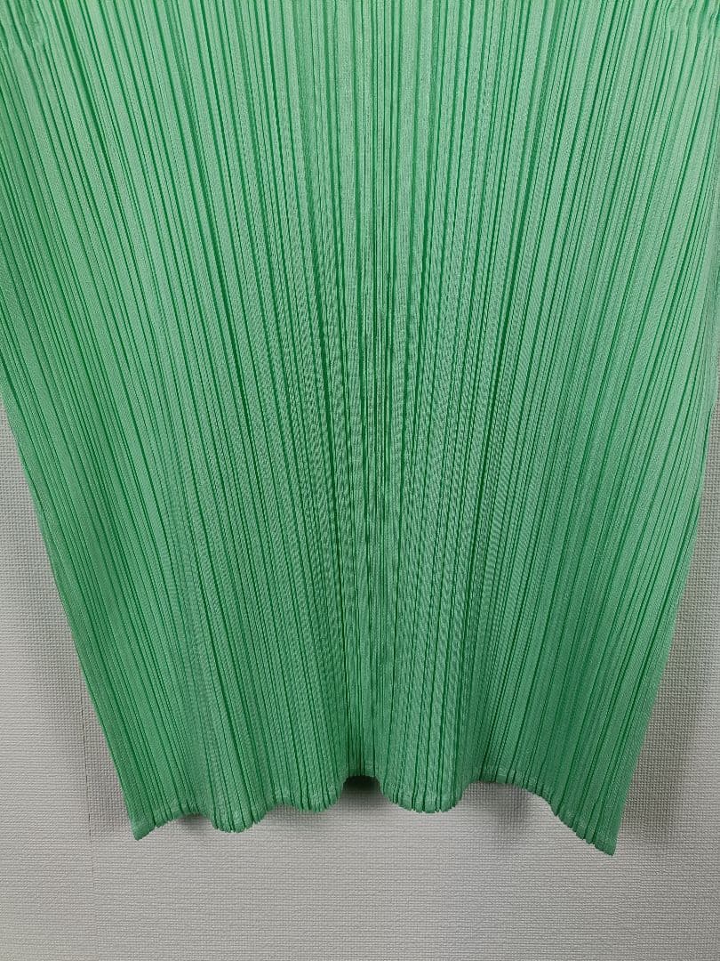 PLEATSPLEASE カットソー【サイズ3 L相当】【ミントグリーン】