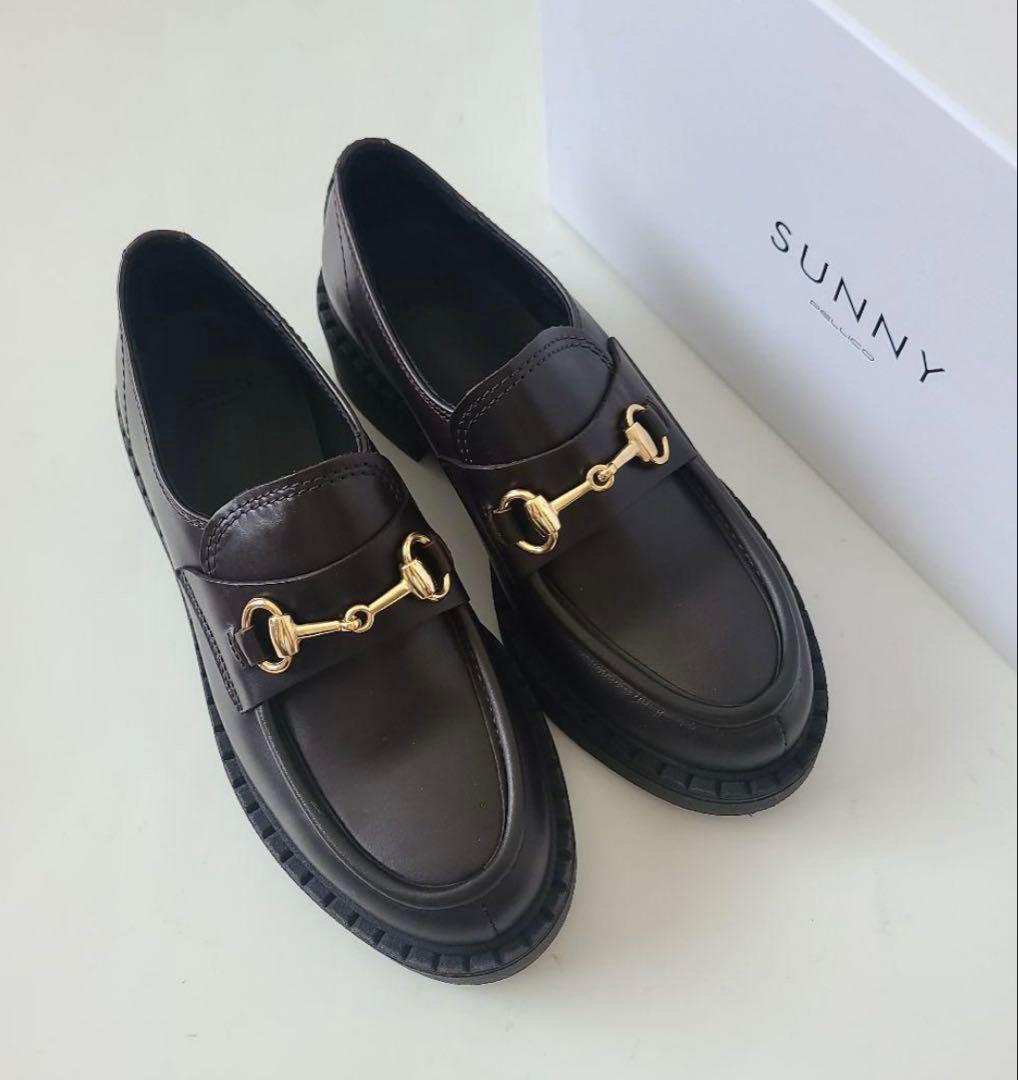 【新品】PELLICO SUNNY ペリーコサニー　ダークブラウン ローファー