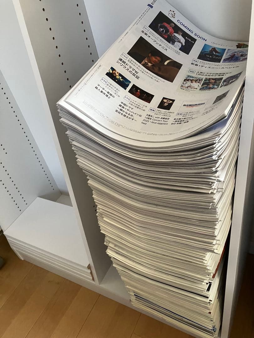 WOWOWプログラムガイド22年間2004/1月号-2025/12月号