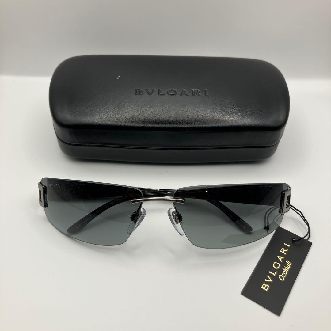 【新品未使用箱あり】 BVLGARI Occhiali ブラック サングラス