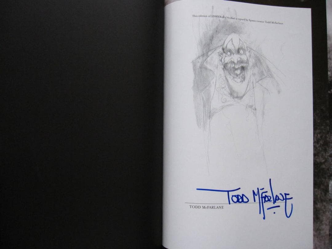 Spawn： Book of the Dead　Todd Mcfarlane