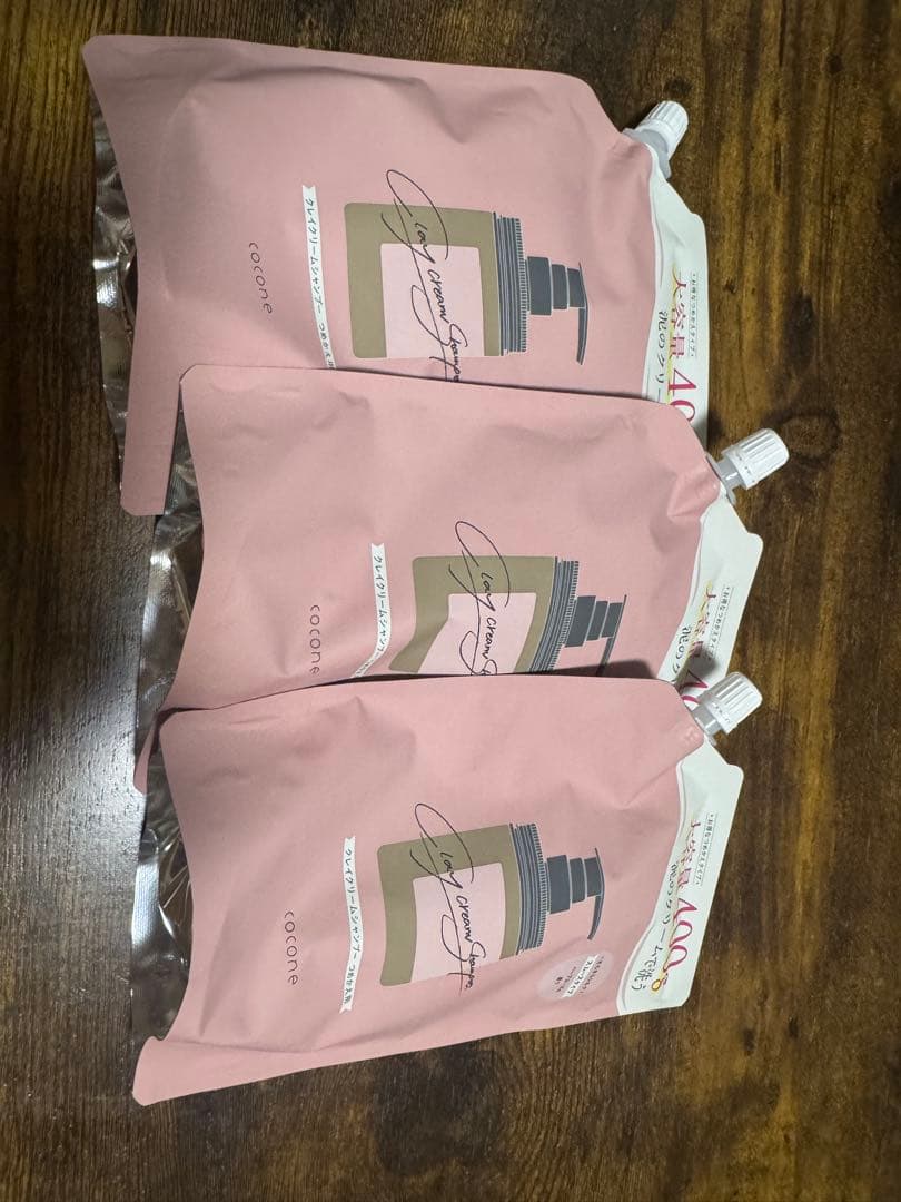 【新品未使用】ココネ クレイクリームシャンプー *スムース*400g 3個セット