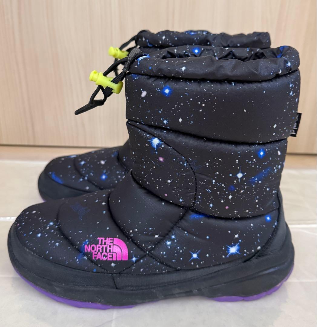 THE NORTH FACE X-girl ヌプシ スノーブーツ 宇宙 24cm