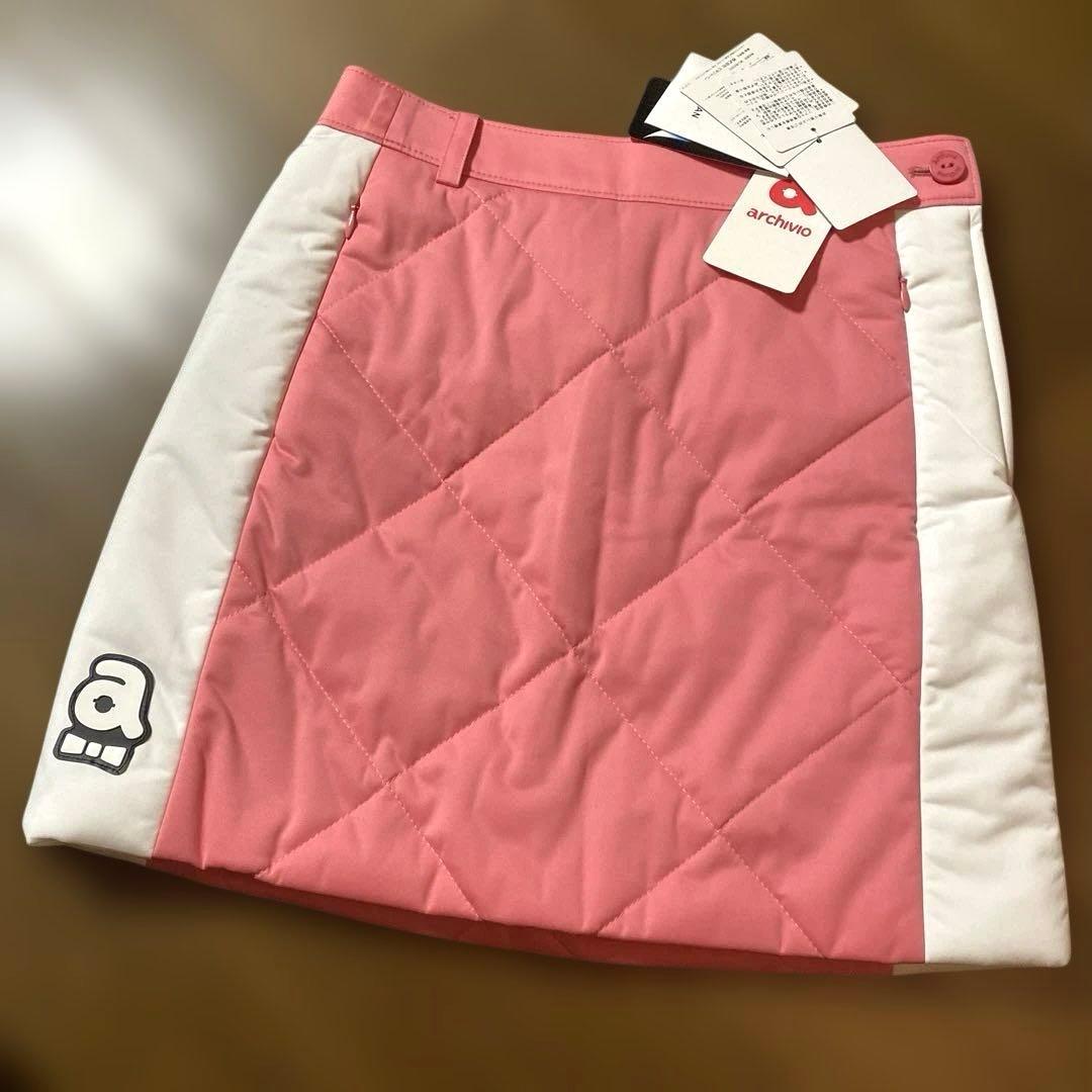 【新品未使用】archivio ゴルフ 中綿入りスカート サイズ36