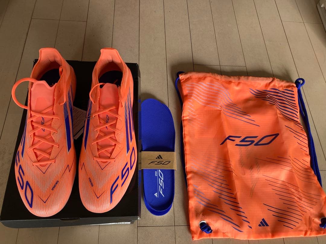 F50エリートHG/AGジャパン オレンジ　26.0㎝　新品。