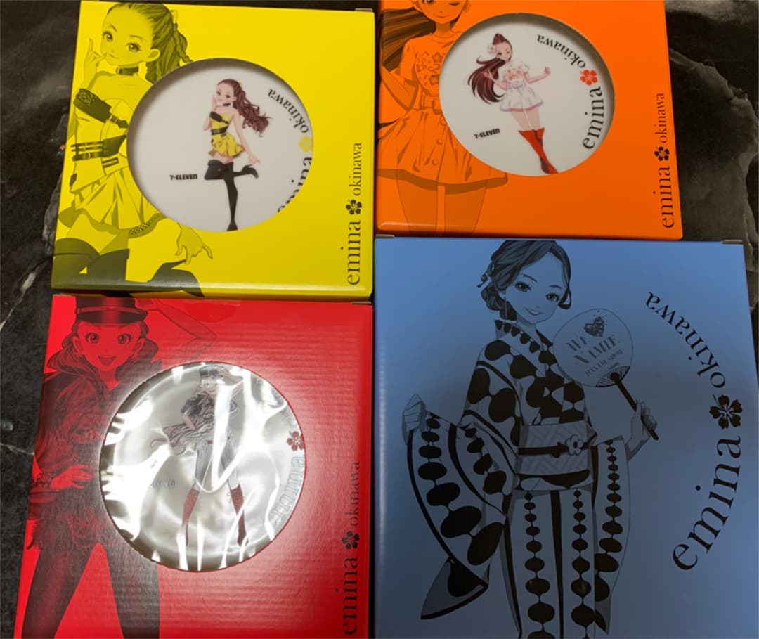 安室奈美恵　沖縄限定　セブンイレブン　エミーナ