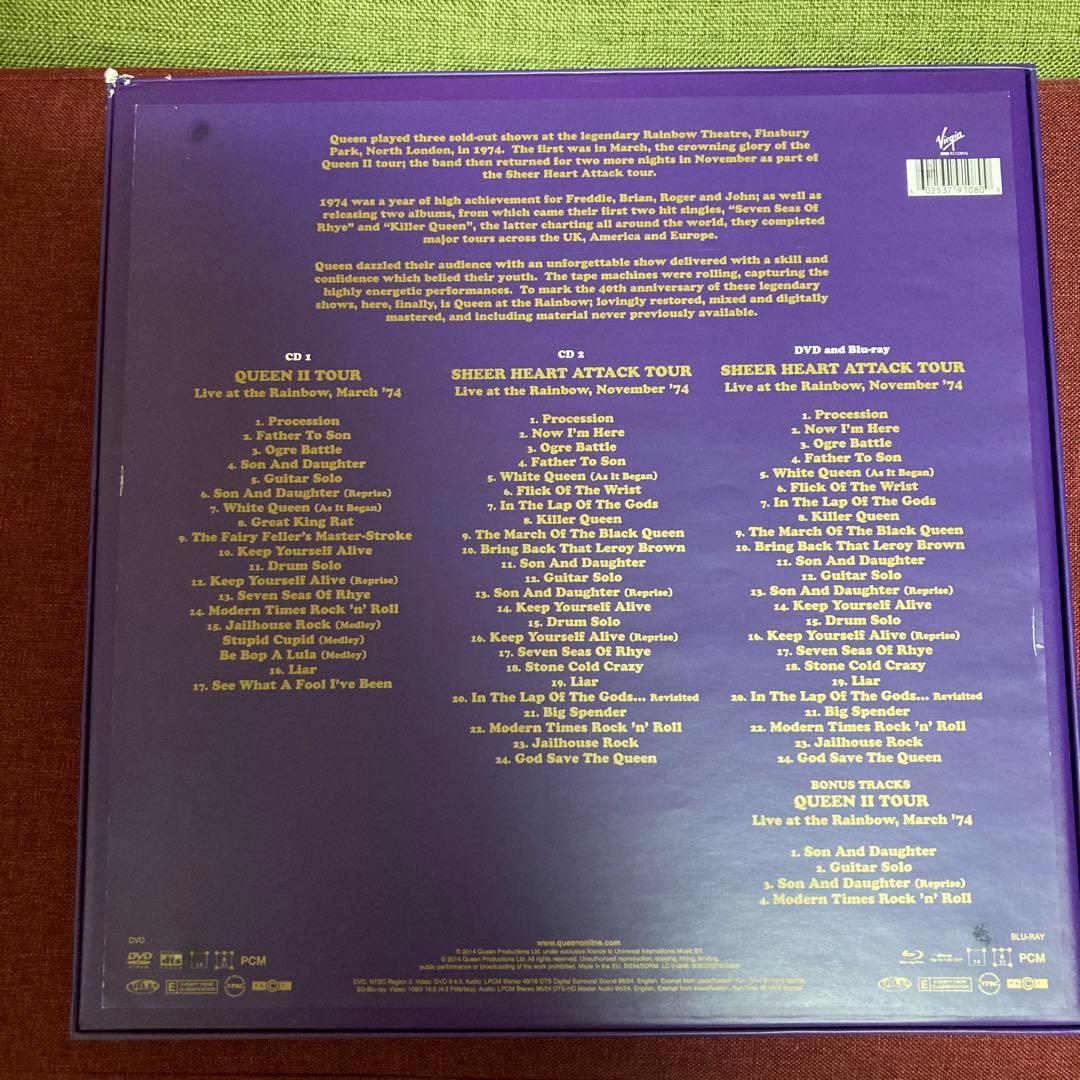 Queen Live at the Rainbow,74 デラックスエディション