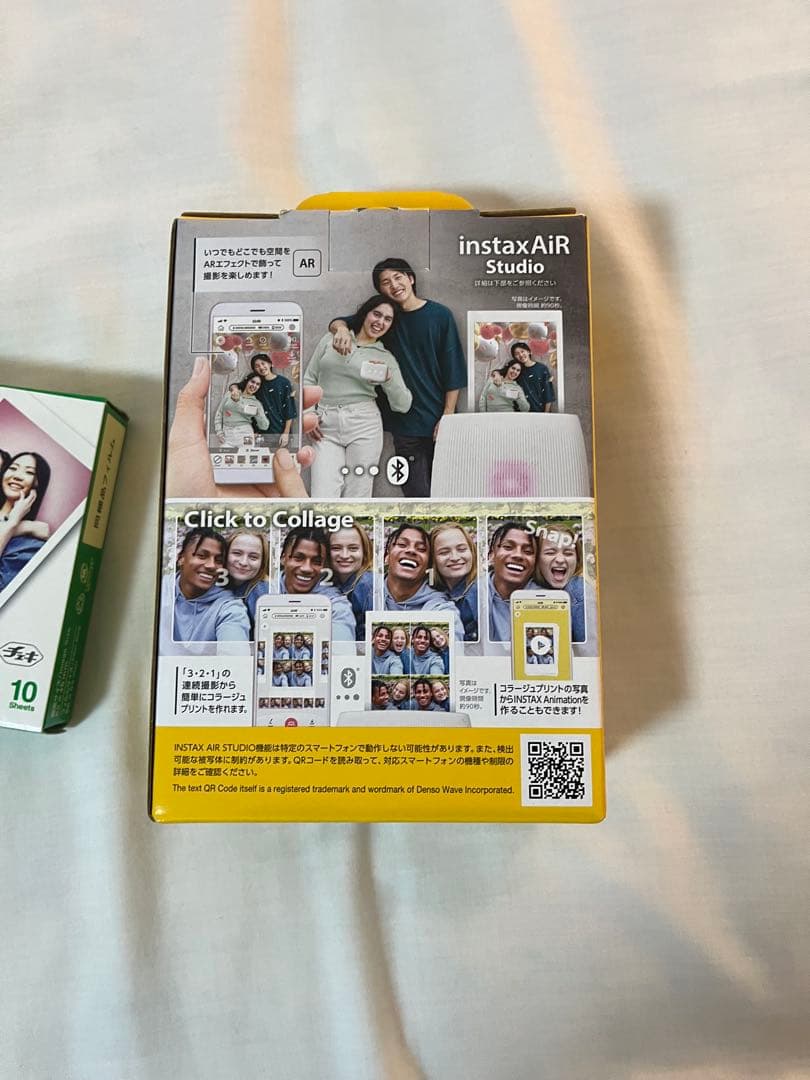 instax mini Link3 スマホチェキプリンター3 クレイホワイト