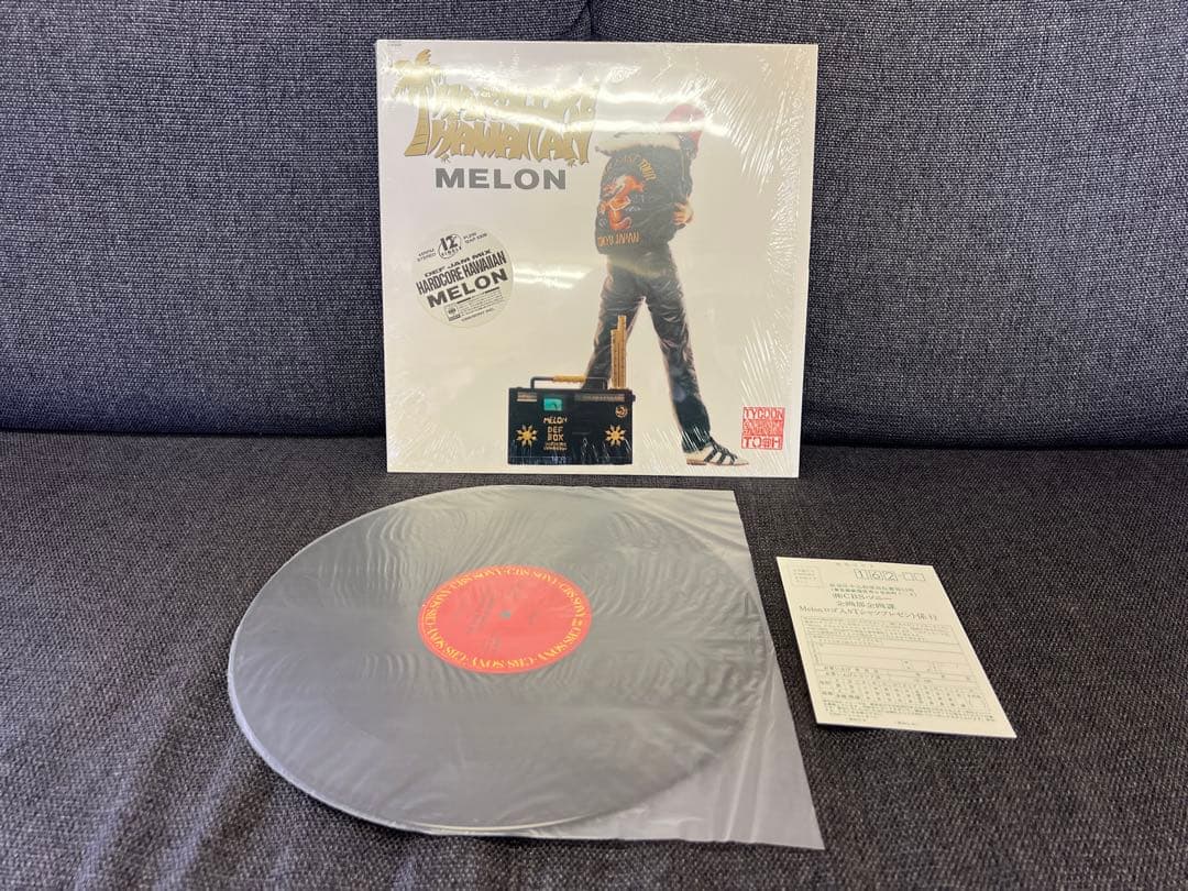 帯付 12AP-3309 MELO 邦楽レコード　美盤 1987年盤 12”