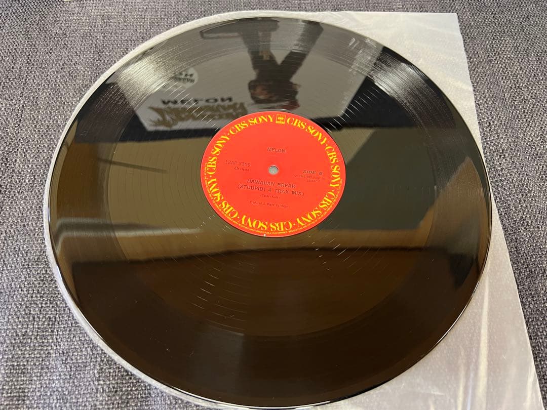 帯付 12AP-3309 MELO 邦楽レコード　美盤 1987年盤 12”
