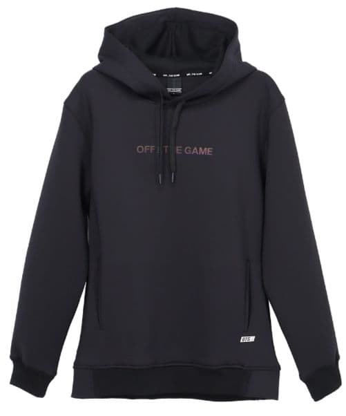 西武ライオンズ　OFF THE GAME ブラック リフレクティブフードパーカー