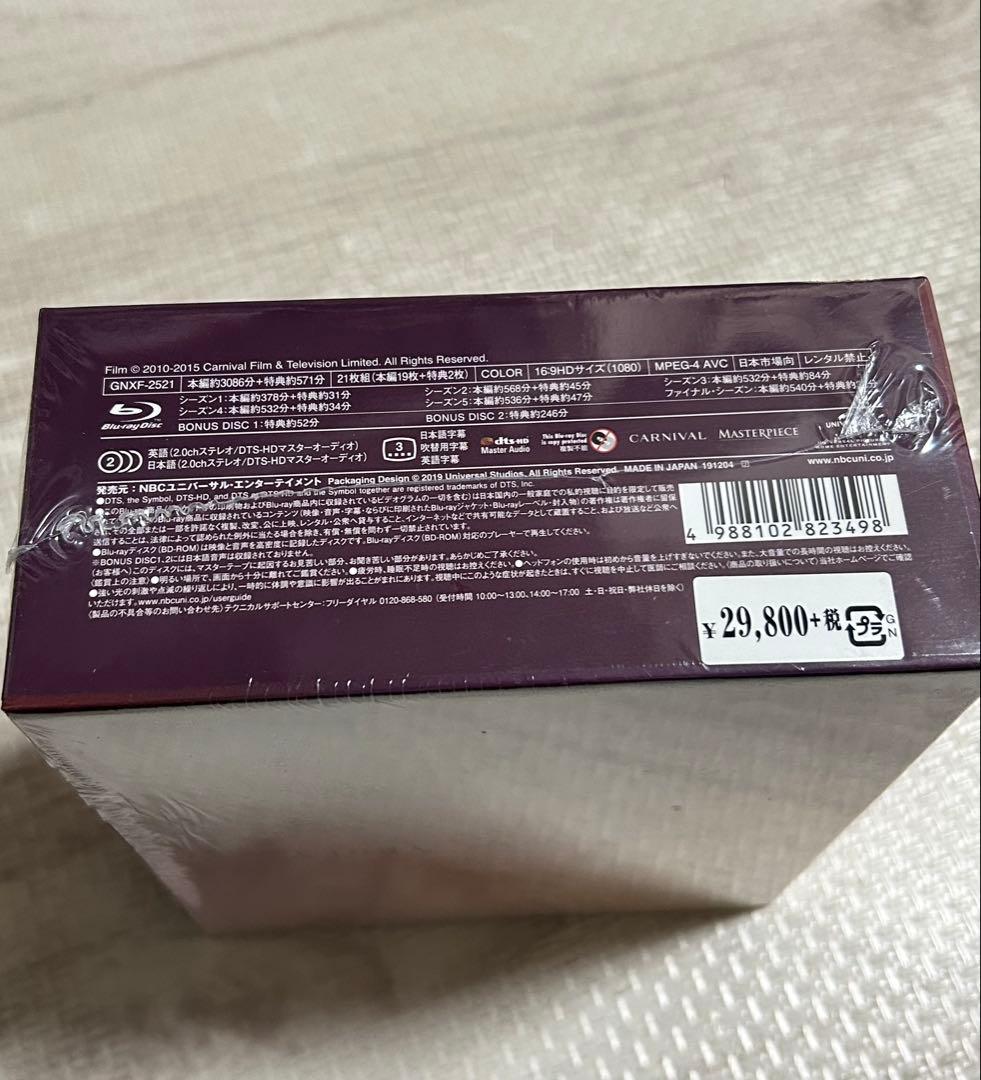 ダウントン・アビー コンプリート・ブルーレイBOX〈21枚組〉　正規品