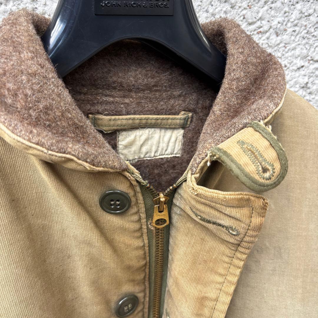 【⌘RUMI⌘ 】US NAVY 実物 N-1 デッキジャケット 40R