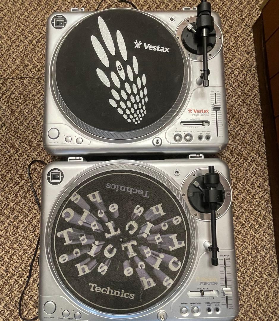 Vestax PDX-2000 ターンテーブル 2台セット