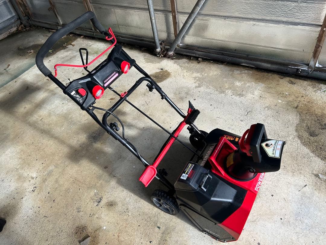 電動除雪機HAIGE(ハイガー) 充電式 POWERWORKS SNE402