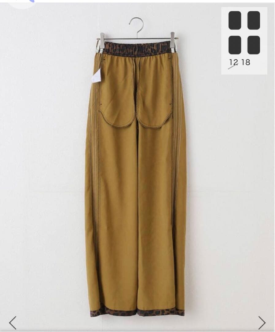 【新品】Spick and Span adidas レオパード パンツ