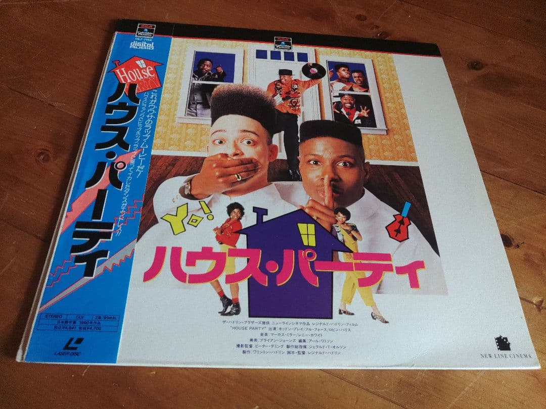 激レア　ハウスパーティ　LD House　party　レーザーディスク　希少