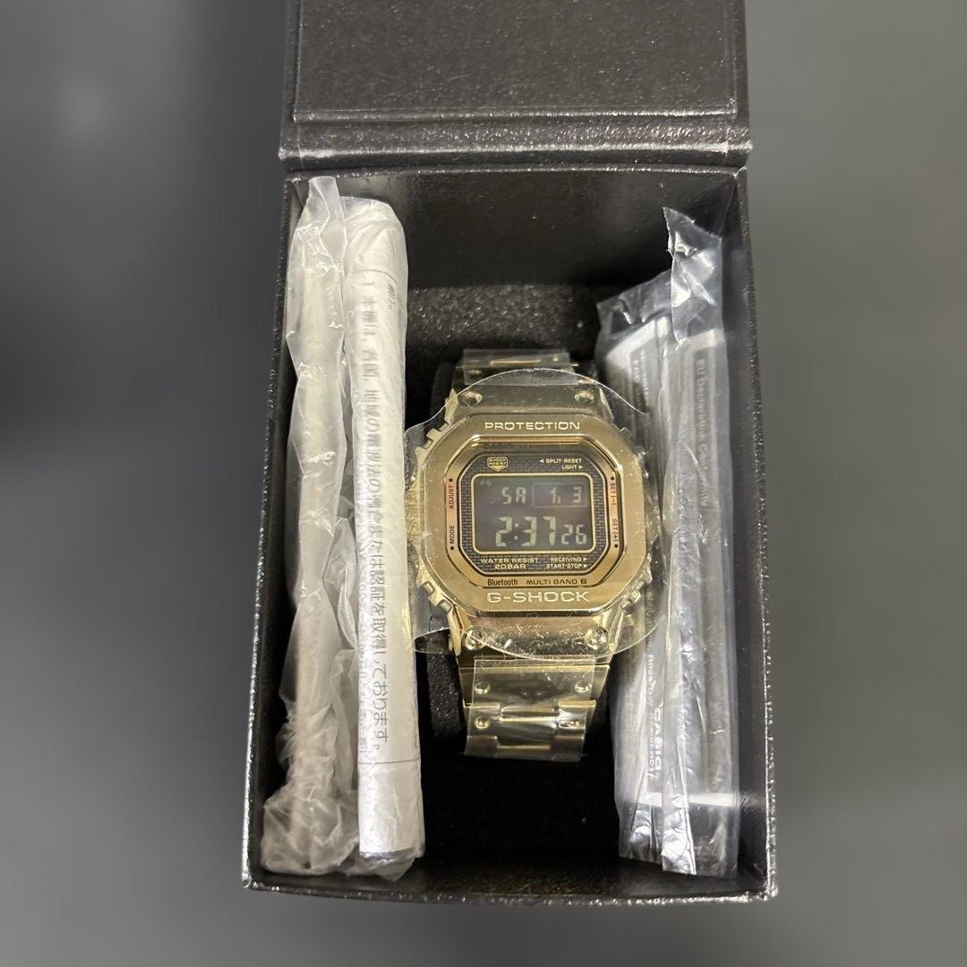 未使用品　G-SHOCK　GMW-B5000GD-9JF　フルメタル