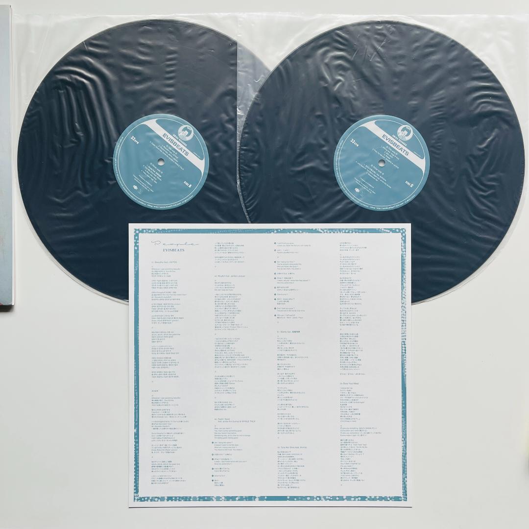 美品 2LP レコード〔 Evisbeats エビスビーツ People 〕