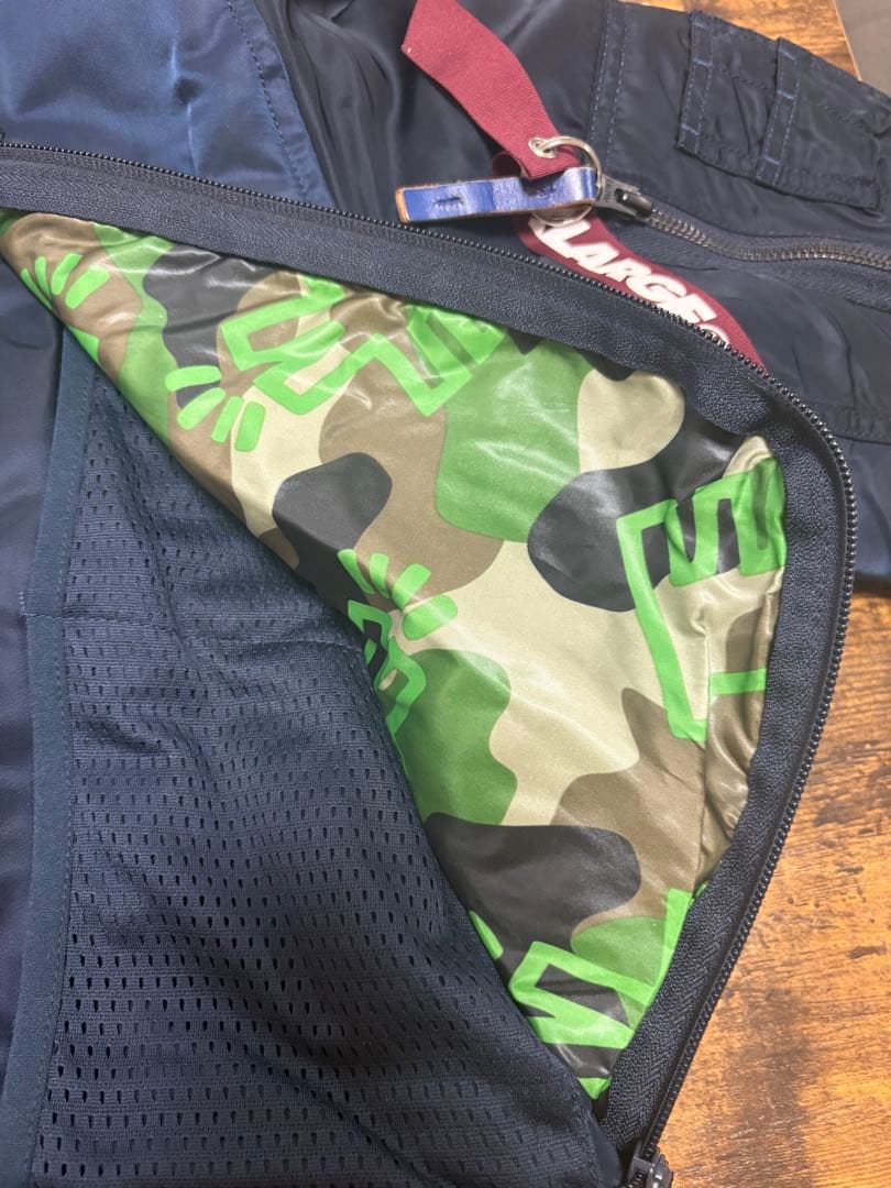 N3B ALPHA × XLARGE × キースヘリングコラボJKT Sサイズ