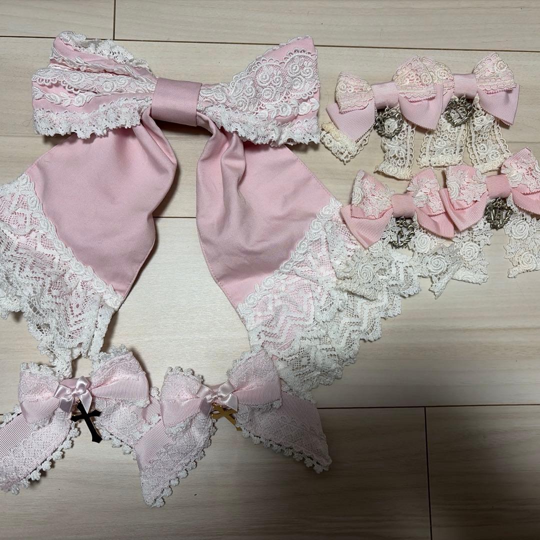 BABYピンク系小物セット