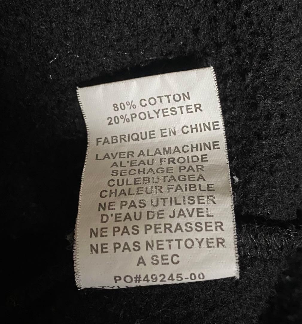 Stussy 黒 パーカー フード付き