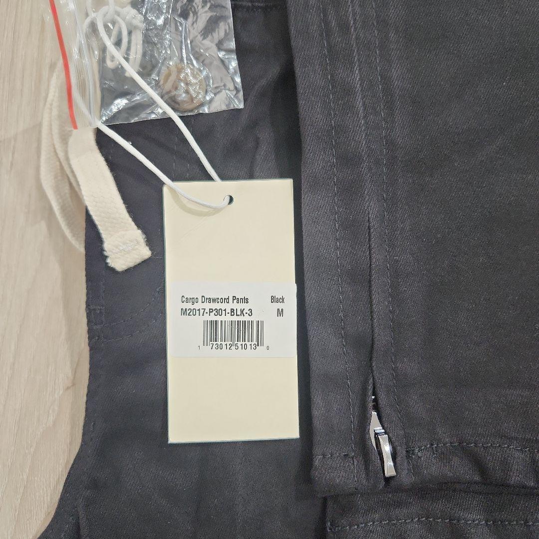 パンツ mnml ZIP CARGO DRAWCORD PANTS / BLACK5