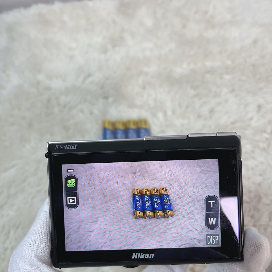 Nikon COOLPIX S100 コンパクトデジタルカメラ プラチナシルバー