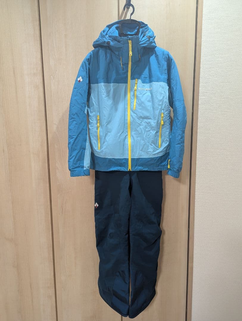 mont-bell　スキーウエア上下　美品