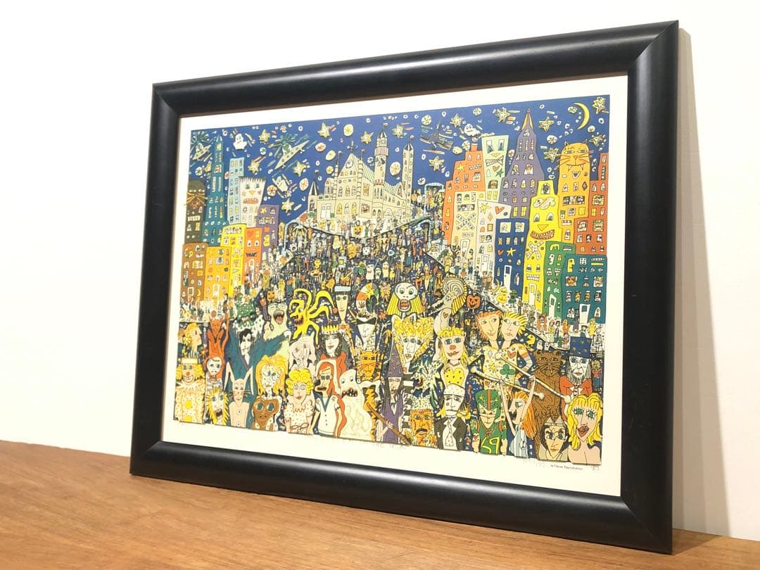 james rizzi ジェームス リジィ 額装ポスター ③