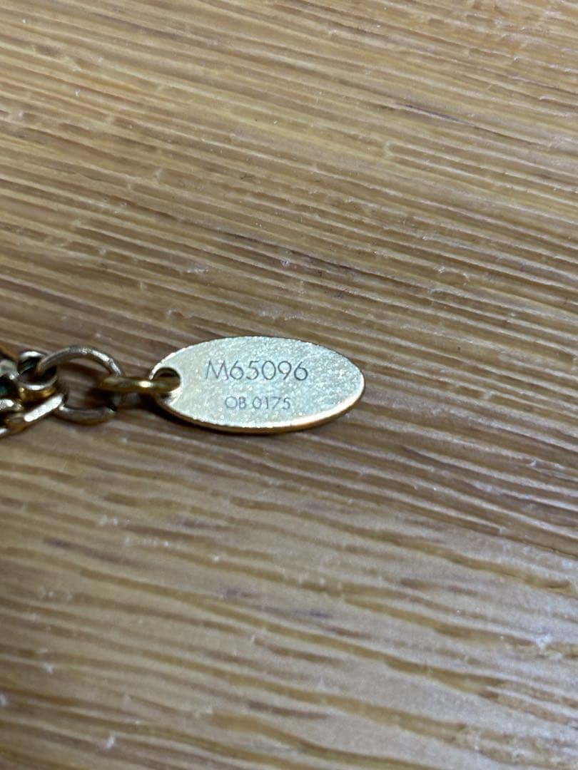 Louis Vuitton コリエ ギャンブル ネックレス M65096