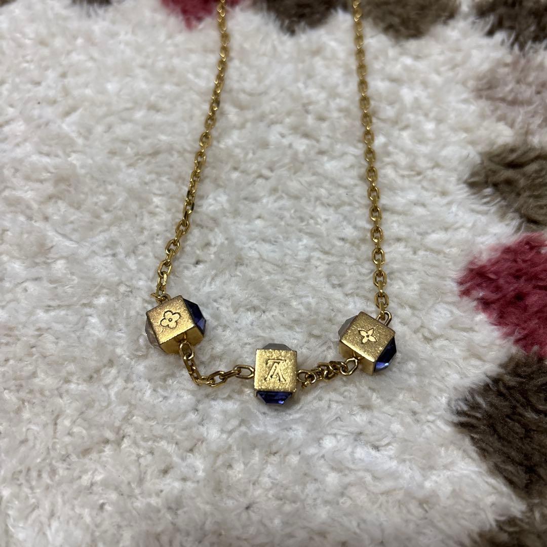 Louis Vuitton コリエ ギャンブル ネックレス M65096