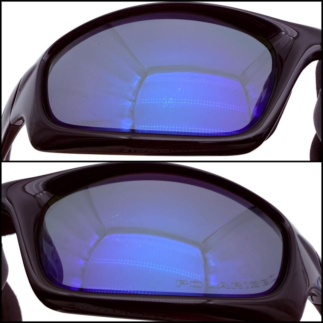 【美品】OAKLEY STRAIGHT JACKET サングラス 偏光レンズ