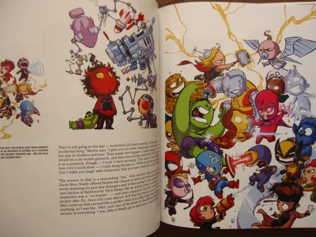 The MARVEL Art of Skottie Young　HC版