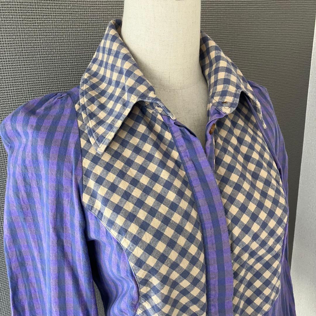 ヴィヴィアンウエストウッド ブラウス 切り替え 40