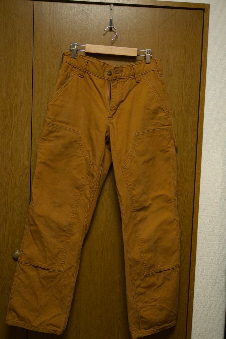 Carhartt ブラウン ダブルニー30×30